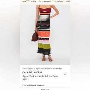 Cala de la Cruz Paloma Dress Small nwt